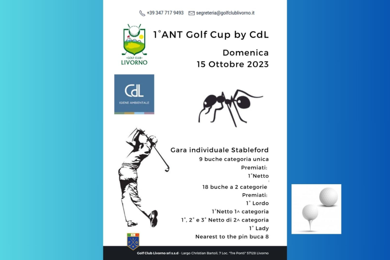 1°ANT Golf Cup 2023